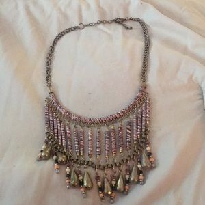 Bohemian statement necklace